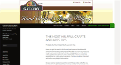Desktop Screenshot of cokercreekgallery.com